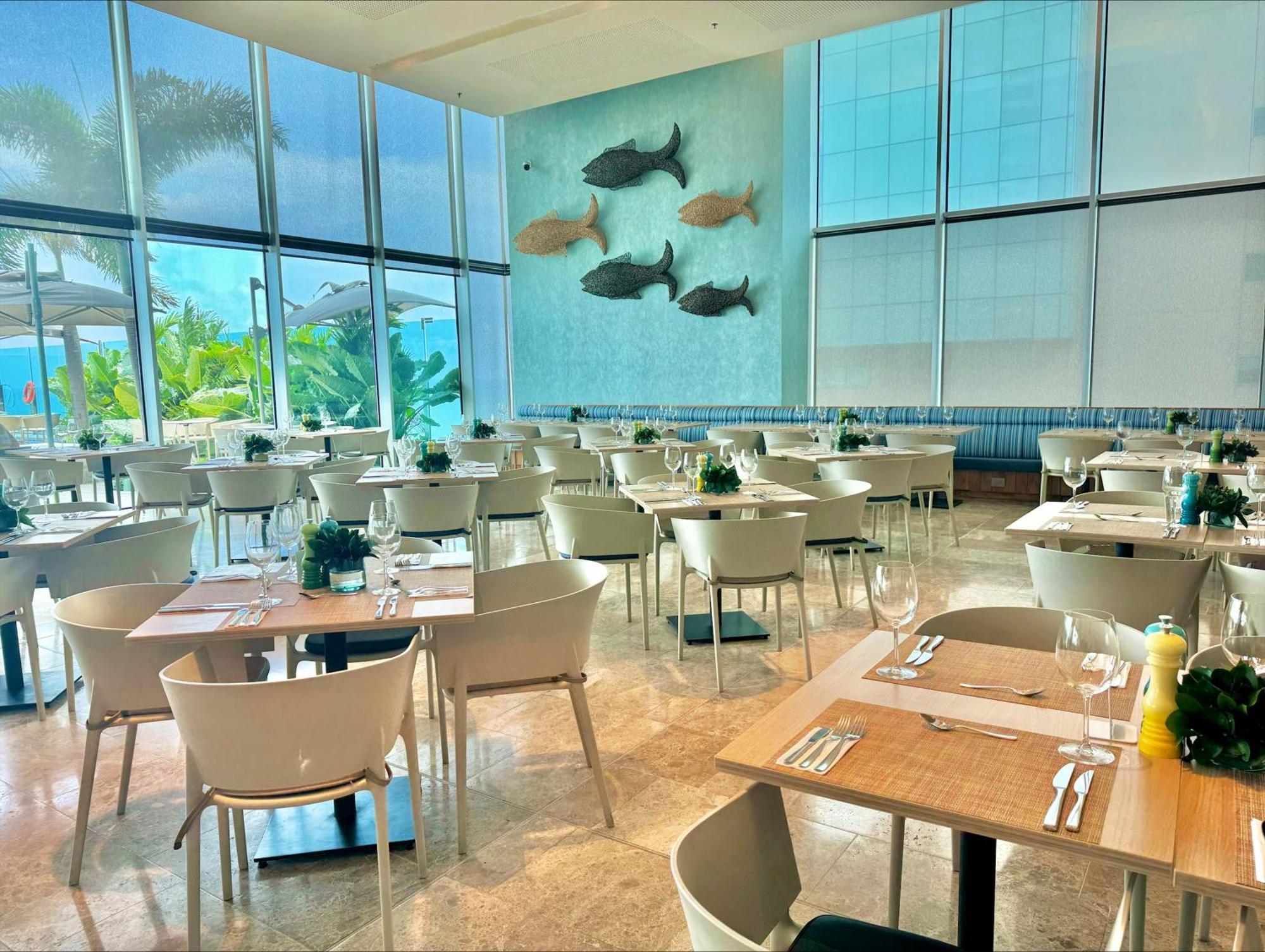 Estelar Cartagena De Indias Hotel Y Centro De Convenciones Экстерьер фото The interior of the restaurant