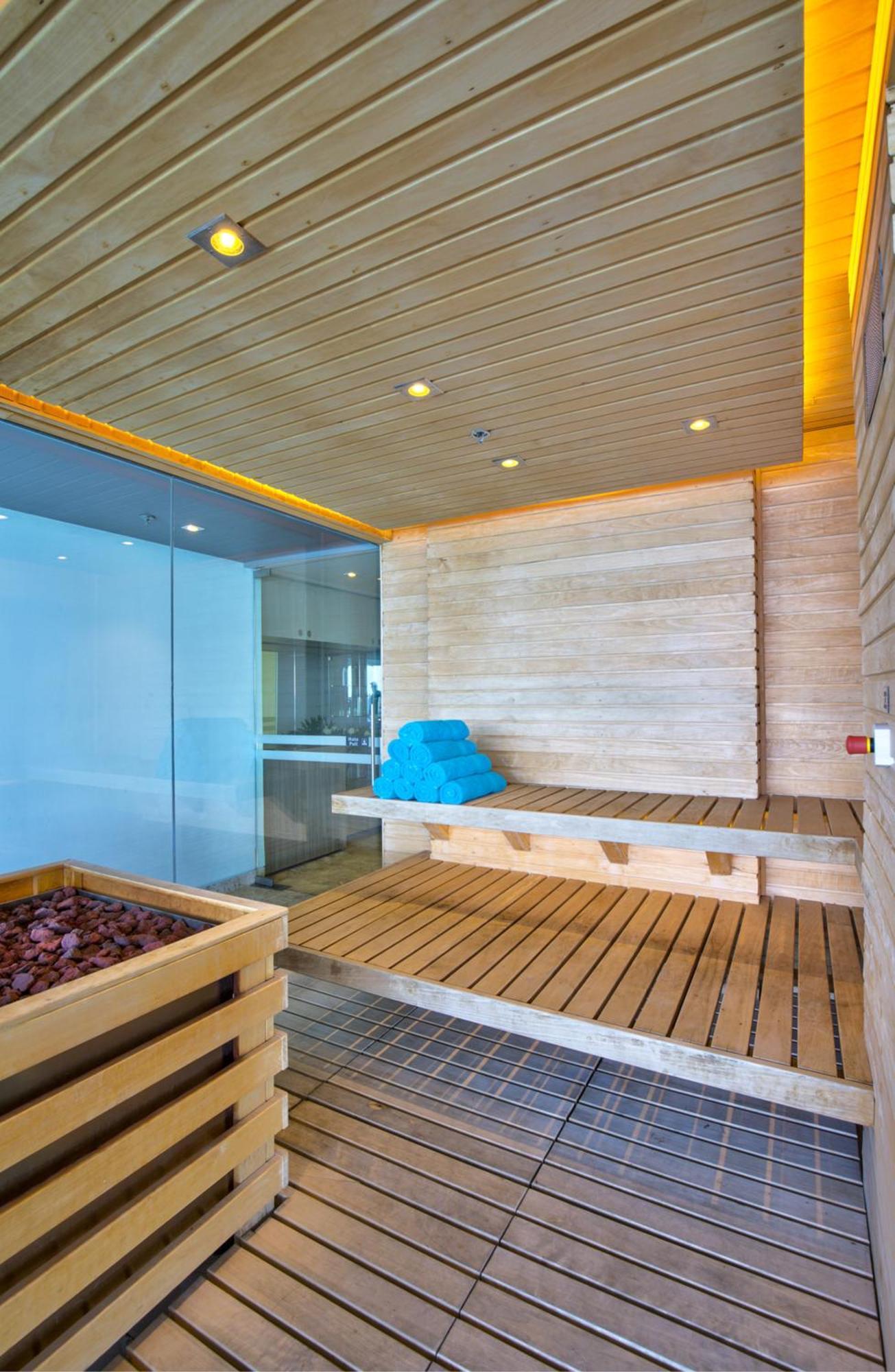 Estelar Cartagena De Indias Hotel Y Centro De Convenciones Экстерьер фото A modern Finnish sauna